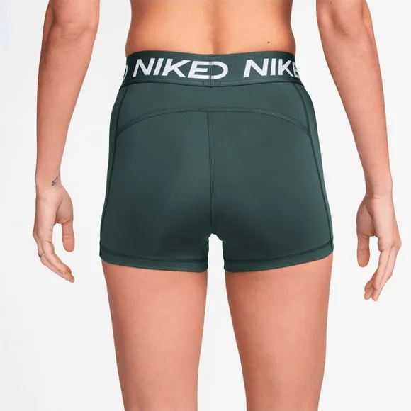 NikePro 3in ShortsNikeVintage Green/White SZ:XS NEW - Picture 3 of 10